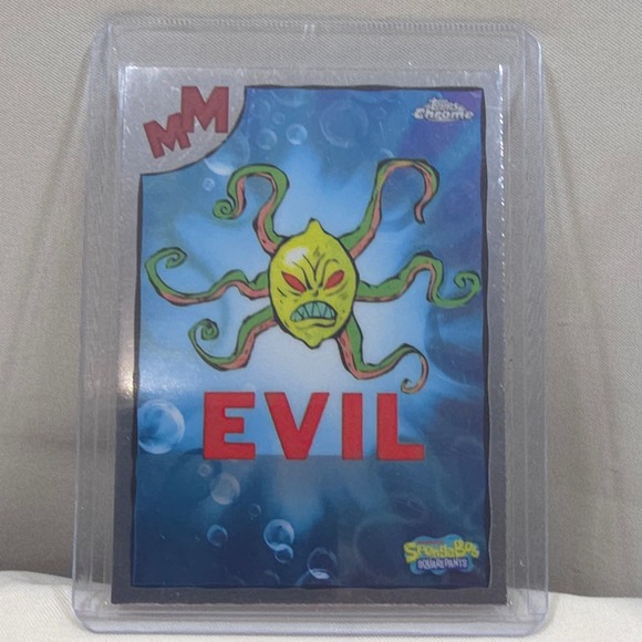 Topps Other - Topps Chrome SpongeBob SquarePants E.V.I.L. Every Villain Is Lemons Card MB-3